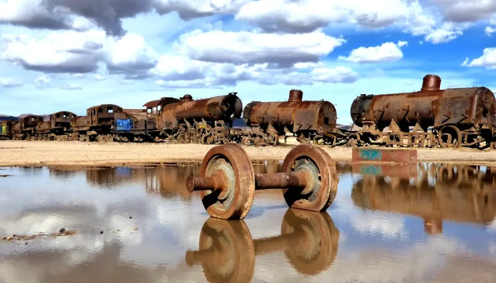 Cementerio de Trenes, Uyuni Bolivia