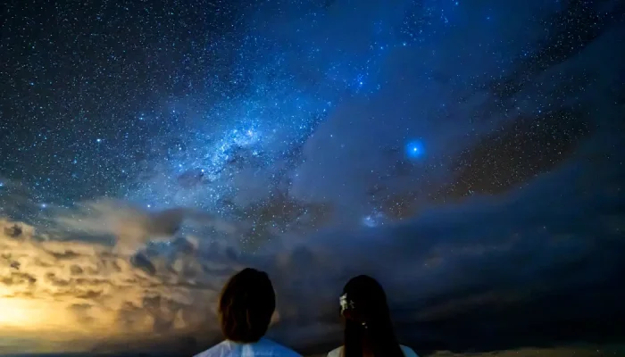 Stalights in Uyuini salt flat