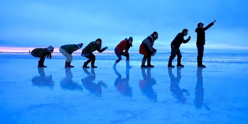 Uyuni Salt Flat, Sunset Mirror Effect tour