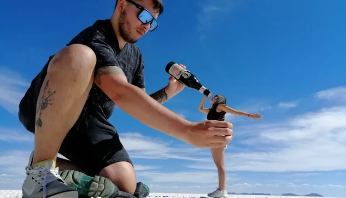 effect in th uyuni salt flat