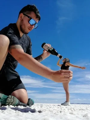 effect in th uyuni salt flat