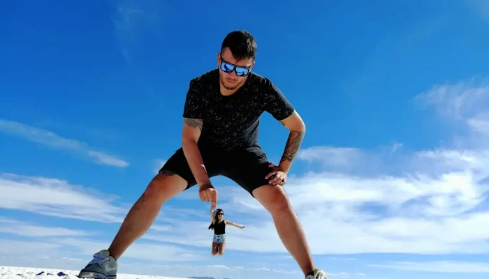 effect in uyuni, bolivia