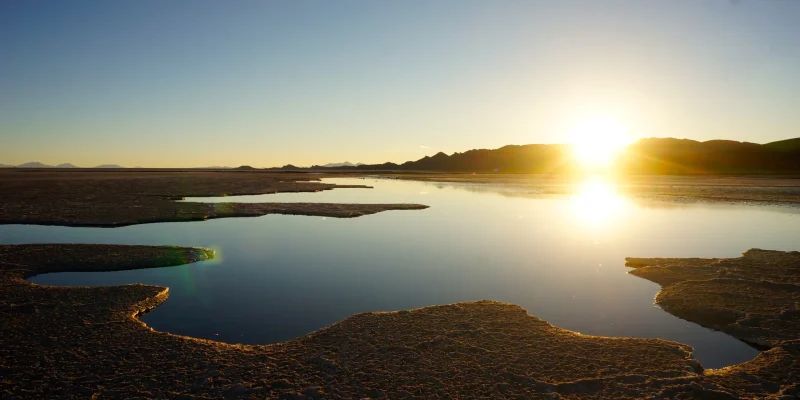 salt flat eyes in uyuni